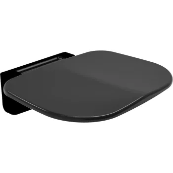 Pie sienas stiprināms salokāms sēdeklis Deante Vital, melns NIV_N51B