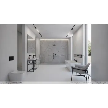 Vannas istabas izlietnes maisītājs Deante Silja, Melns BQS_N24M