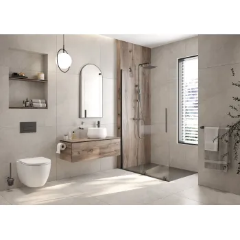 Vannas maisītājs Denate Silia uz grīdas stāvošs, Matēta bronza BQS_C2KK