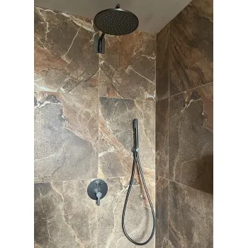 Vannas maisītājs Denate Silia uz grīdas stāvošs, Matēta bronza BQS_C17M