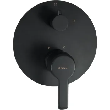 Dušas maisītājs Deante Arnika ar pārslēgu, melns BQA_N44P