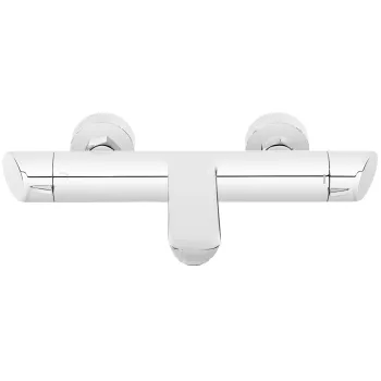 Virtuves jaucējkrāns, pie sienas stiprināms Deante Arnika, hroms BQA_010M