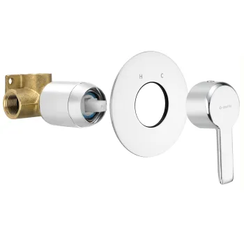 Iebūvējams dušas maisītājs bez dušas pārslēdzēja Deante Arnika, hroms BQA_044L