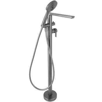 Brīvi stāvošs vannas maisītājs ar dušas komplektu Deante Arnika, titāns BQA_D17M