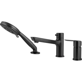 Vannas / Dušas maisītājs Deante Arnika melns BQA_N13M