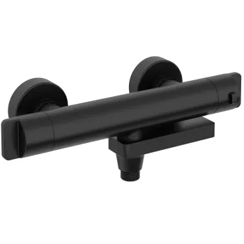 Vannas maisītājs, termostatiskais Deante Therm, melns BCH_N1BT