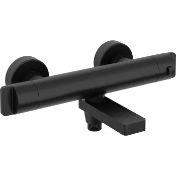 Vannas maisītājs, termostatiskais Deante Therm, melns BCH_N1BT