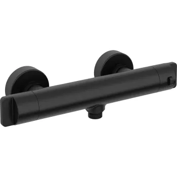 Dušas jaucējkrāns, termostatiskais Deante Therm, melns BCH_N4BT