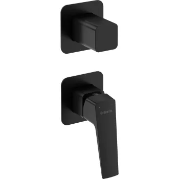 Dušas maisītājs Deante Blur ar pārslēgu, melns BQL_N44P