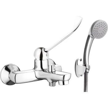 Vannas / Dušas Maisītājs Deante Boro, ar dušas kompelktu Hromēta BMO_011C