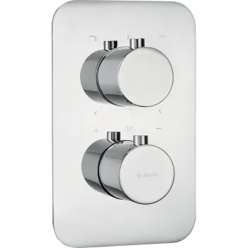 Termostatiskās kārbas ārējais elements Deante Therm, hroms BXY_0EBT