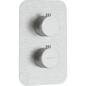 Termostatiskās kārbas ārējais elements Deante Therm,matēts metāls BXY_FEBT