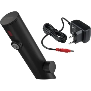 Vannas istabas izlietnes maisītājs Deante SENSE SENSOR ar temperatūras regulāciju NERO 230/6V, Melns BQR_N29V