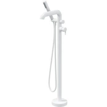 Vannas maisītājs Denate Silia uz grīdas stāvošs, Balts BQS_A17M