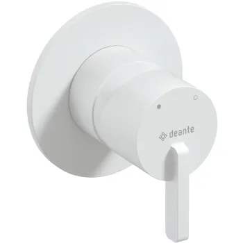 Iebūvējams dušas maisītājs bez dušas pārslēdzēja Deante Silia, balts BQS_A44L