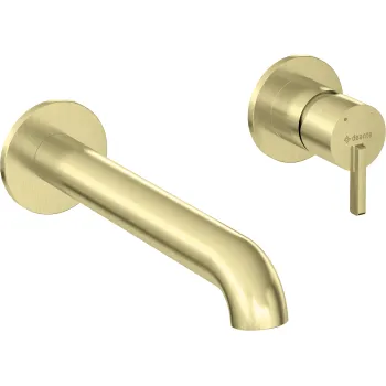 Vannas istabas izlietnes maisītājs Deante Silia, Matēts Zelts BQS_R54L