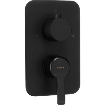 Dušas maisītājs Deante Alpinia, Iebūvējams +Box melns BXY_NQAM