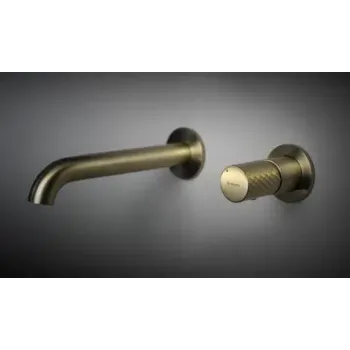 Vannas istabas izlietnes maisītājs Deante Silia Hexa , Matēts Zelts BHS_R54L