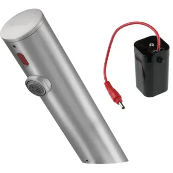 Vannas istabas izlietnes maisītājs Deante SENSE SENSOR STEEL bez temperatūras regulācijas 4xAA(LR6), Steel BQR_F28R