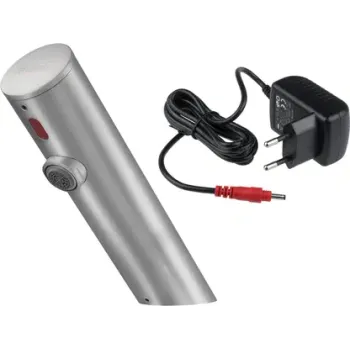 Vannas istabas izlietnes maisītājs Deante HIACYNT NERO SENSOR bez temperatūras regulācijas 230/6V, Steel BQR_F28V