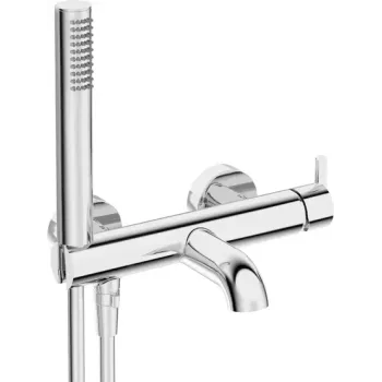 Vannas maisītājs ar dušas komplektu Deante Silia, hroms BQS_011M