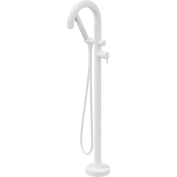 Vannas maisītājs Denate Silia uz grīdas stāvošs, Balts BQS_A17N