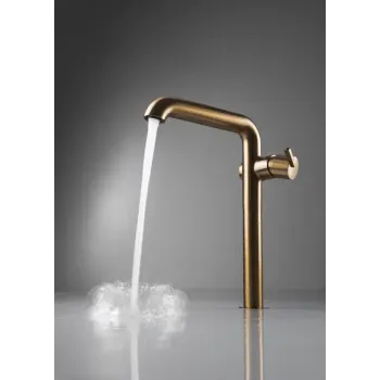 Vannas istabas izlietnes maisītājs Deante Silja Paaugstināts, Bronza BQS_C24K