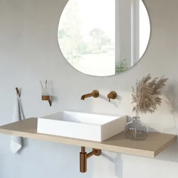 Vannas istabas izlietnes maisītājs Deante Silia, BQS_C54L Bronza