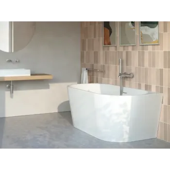 Vannas / Dušas maisītājs Deante Silja ar rokas dušu, Steel BQS_F11M