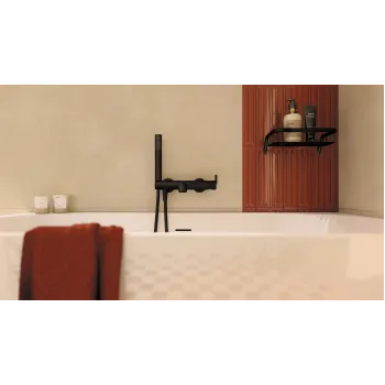 Vannas / Dušas maisītājs Deante Silja ar rokas dušu, Melns BQS_N11M