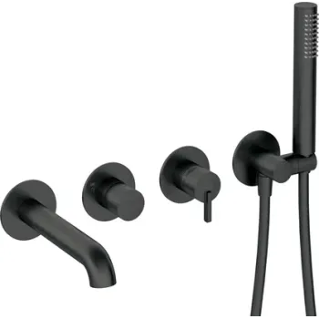 Vannas maisītājs Denate Silia Iebūvējams, Melns BQS_N18P