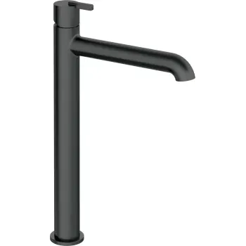 Vannas istabas izlietnes maisītājs Deante Silja Paaugstināts, Melns BQS_N20K