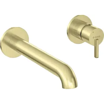 Vannas istabas izlietnes maisītājs Deante Silia, Matēts Zelts BQS_R54L