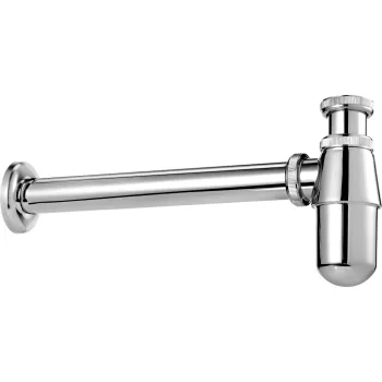 Izlietnes noteces komplekts, pudeles tipa Deante, hroms NHC_031I