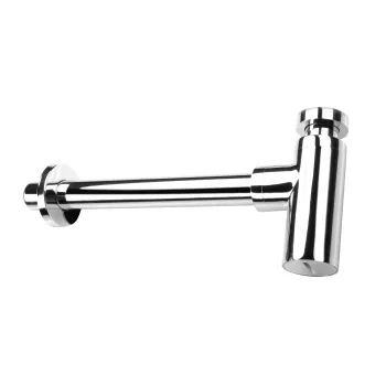 Izlietnes noteces komplekts, apaļš Deante, hroms NHC_031K