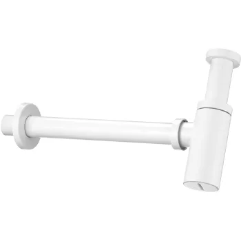 Izlietnes noteces komplekts, apaļš Deante, balts NHC_A31K