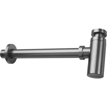 Izlietnes noteces komplekts, apaļš Deante, titāns NHC_D31K