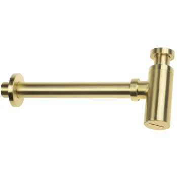 Izlietnes noteces komplekts, apaļš Deante, matēts zelts NHC_R31K