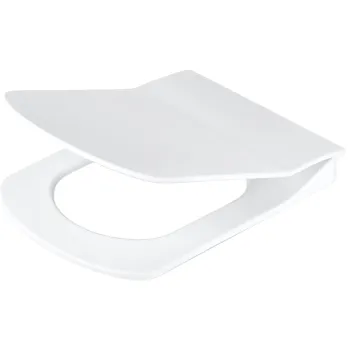 Tualetes pods Deante Blur ar vāku SoftClose Slim, balts CDZ_6ZOZ
