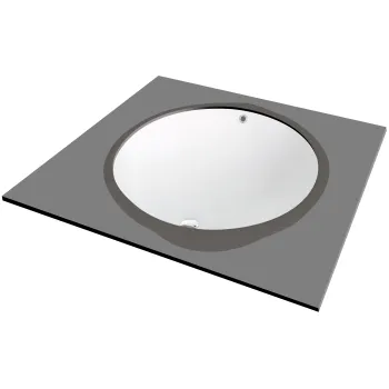 Keramikas izlietne, piekarama pie sienas Deante Alpinia, balts CGA_6U5U