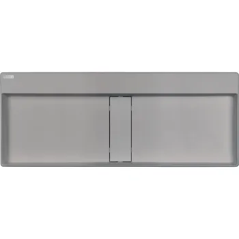 Granīta virsmas izlietne ar pārplūdes vāciņu Deante Blur,pelēks металлический CQB_SU1S