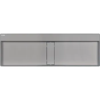 Granīta virsmas izlietne ar pārplūdes vāciņu Deante Blur,pelēks металлический CQB_SU2S