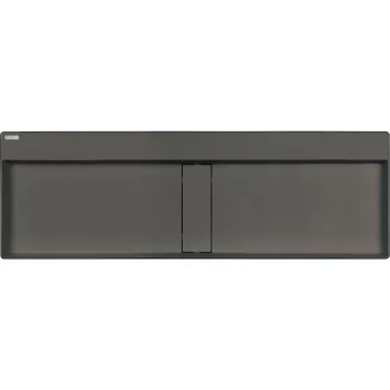 Granīta virsmas izlietne ar pārplūdes vāciņu Deante Blur, металлический antracīts CQB_TU2S