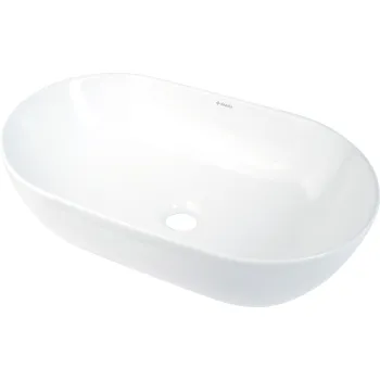 Keramikas izlietne, darba virsma Deante Peonia, balts CDE_6U5S