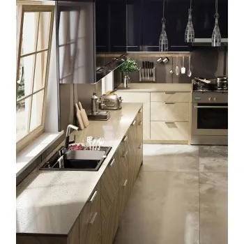 Virtuves izlietne Deante MAGNETIC Granīta 560x500x205mm METALIC ANTRACITE GRANITE Pelēka