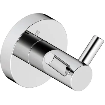 Drēbju pakaramais āķis, trīskāršais Deante Jasmin, hroms ADJ_0121