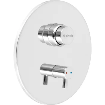 Dušas jaucējkrāns, porciju, iebūvējams - ar temperatūras kontroli Deante Press, hroms BBH_048P