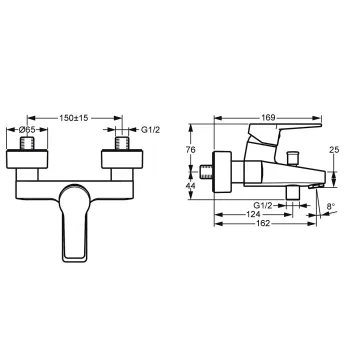 Vannas / Dušas maisītājs ORAS TWISTA 3840U