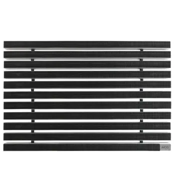 ACO Vario Kājslauķu vanniņas apavu tīrīšanas paklājs ar gumijas strēmelēm 600x400 mm