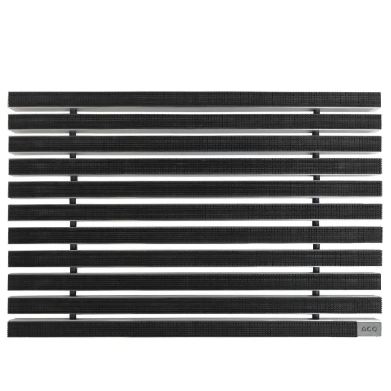 ACO Vario Kājslauķu vanniņas gumijots apavu tīrīšanas paklājs 600x400 mm